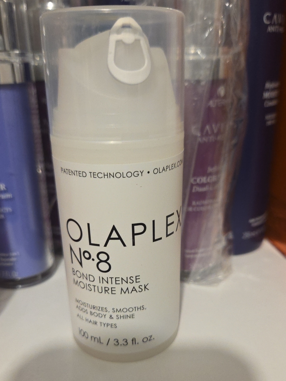 OLAPLEX No.8 Bond Intense Moisture Mask — White Bottle